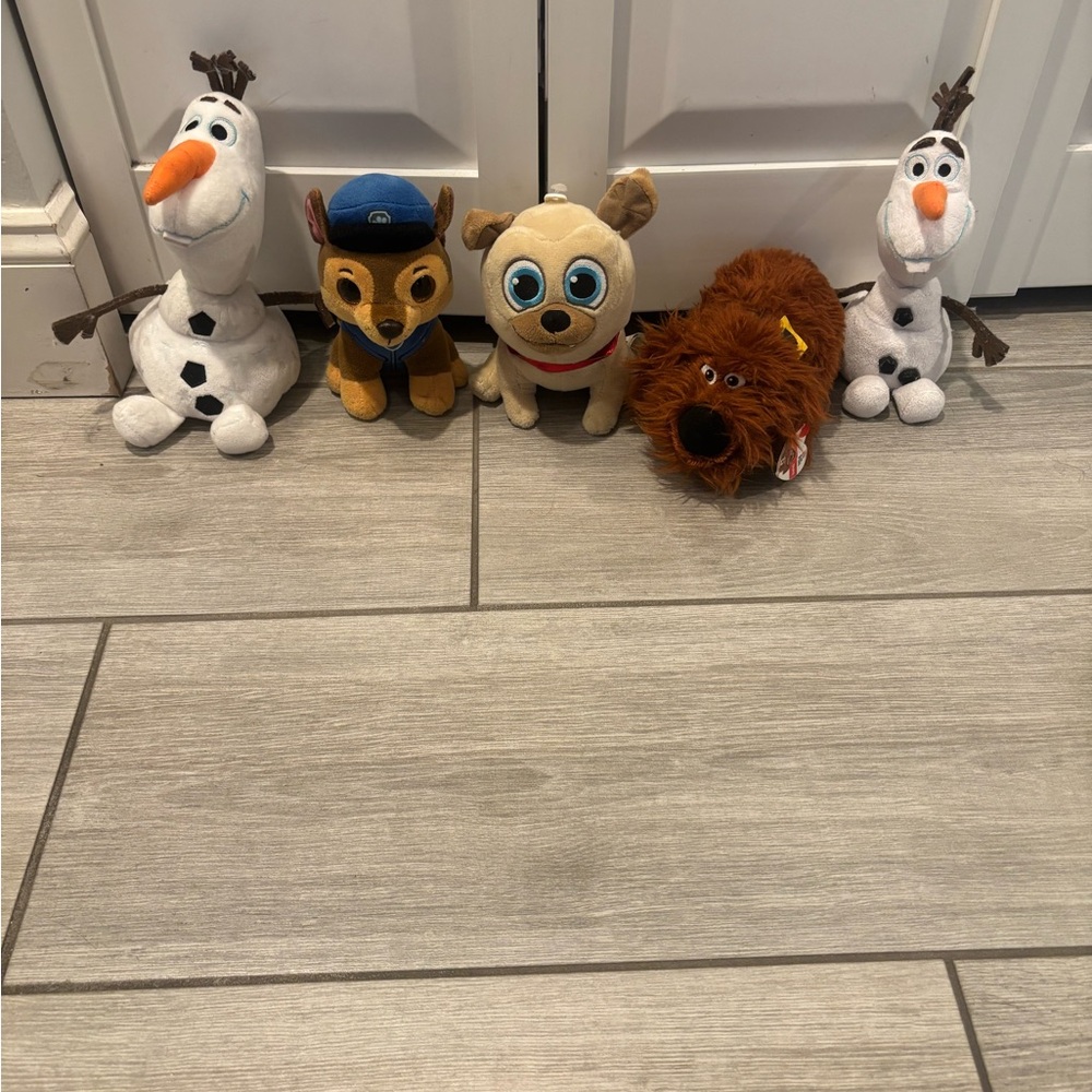 Olaf and Friends Plush Toy Set